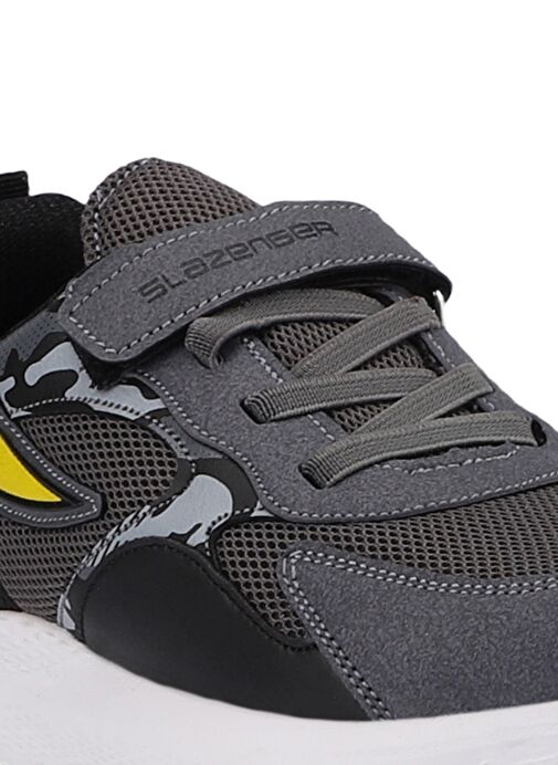 Slazenger KASHI KTN Erkek Çocuk Sneaker Ayakkabı Koyu Gri - Görsel 5