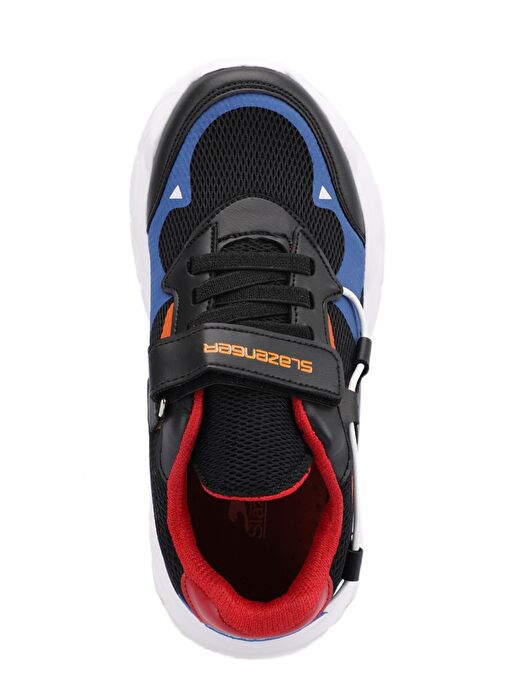 Slazenger KEKOA IN Erkek Çocuk Sneaker Ayakkabı Siyah / Mavi - Görsel 6