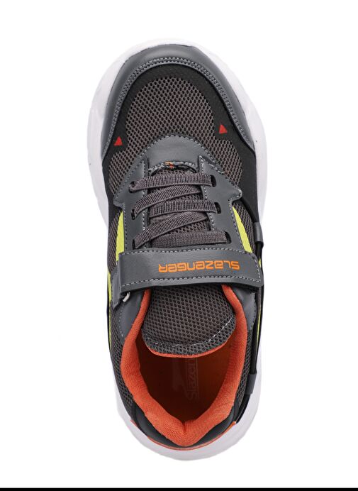Slazenger KEKOA IN Erkek Çocuk Sneaker Ayakkabı Koyu Gri - Görsel 6
