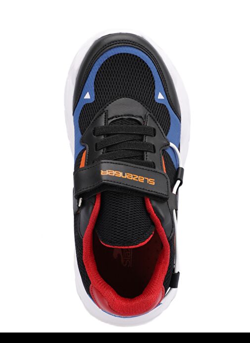 Slazenger KEKOA IN Erkek Çocuk Sneaker Ayakkabı Siyah / Mavi - Görsel 6