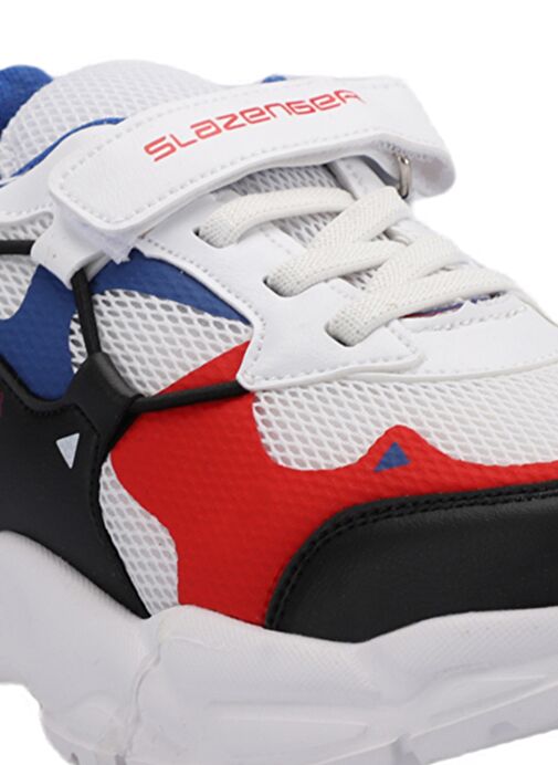 Slazenger KEKOA IN Erkek Çocuk Sneaker Ayakkabı Beyaz / Saks Mavi - Görsel 5