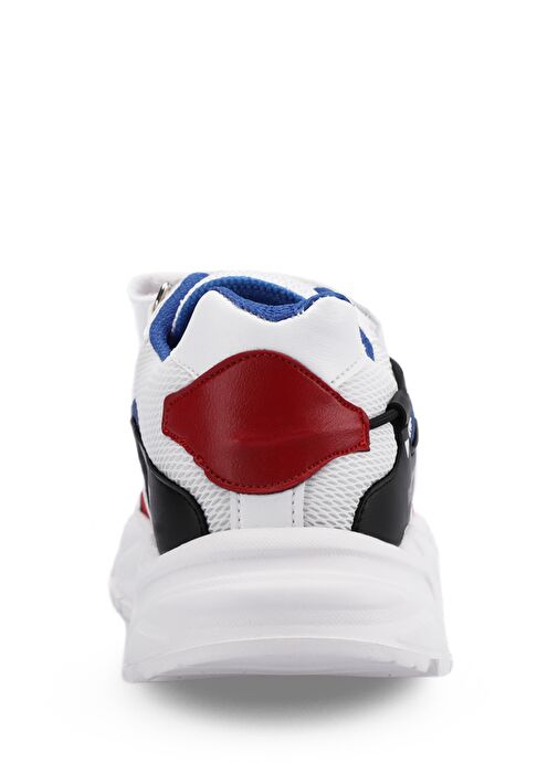 Slazenger KEKOA IN Erkek Çocuk Sneaker Ayakkabı Beyaz / Saks Mavi - Görsel 7