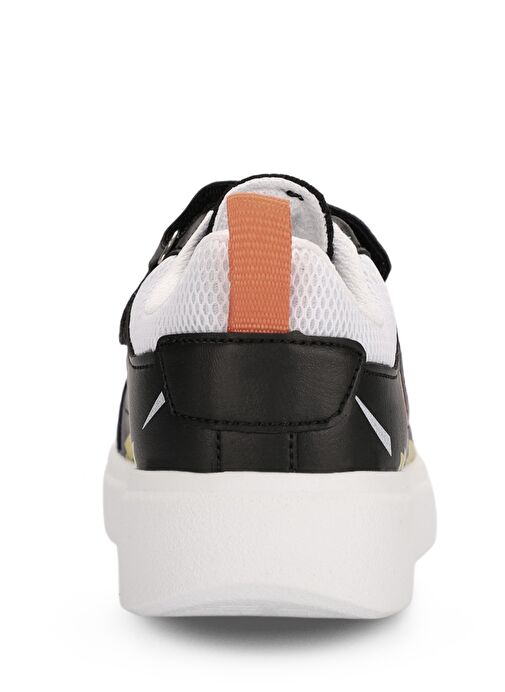 Slazenger KEPA IN Erkek Çocuk Sneaker Ayakkabı Siyah / Beyaz - Görsel 7