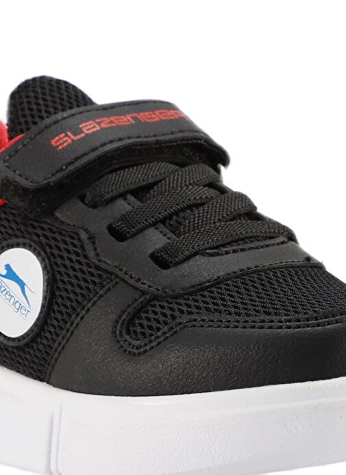Slazenger KAVITHA KTN Erkek Çocuk Sneaker Ayakkabı Siyah / Kırmızı - Görsel 5