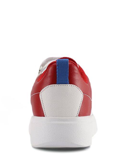 Slazenger KAVITHA KTN Kız Çocuk Sneaker Ayakkabı Beyaz / Kırmızı - Görsel 7