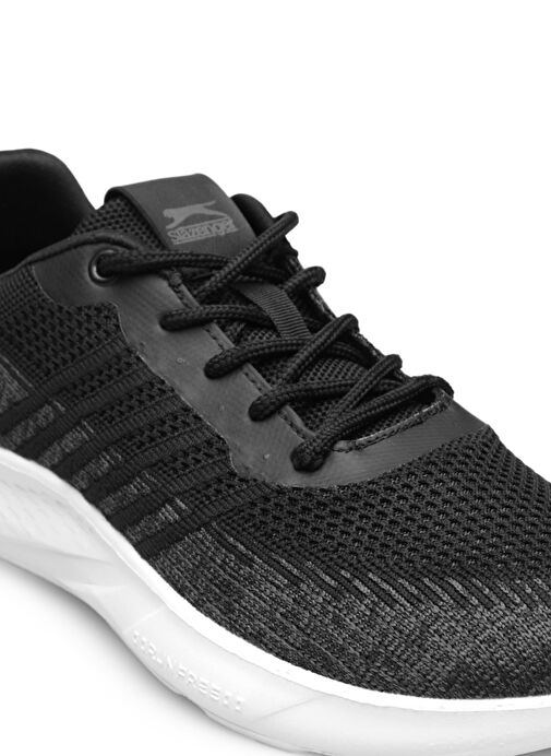 Slazenger AESON I Erkek Sneaker Ayakkabı Siyah / Beyaz - Görsel 5