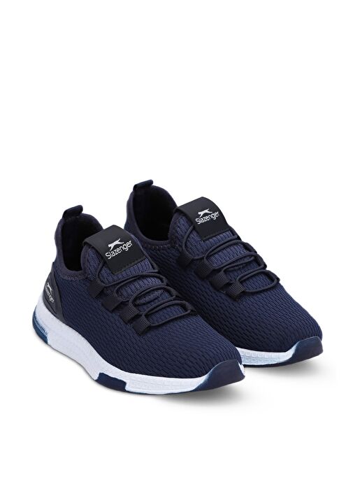 Slazenger ABENA I Erkek Çocuk Sneaker Ayakkabı Lacivert / Beyaz - Görsel 3