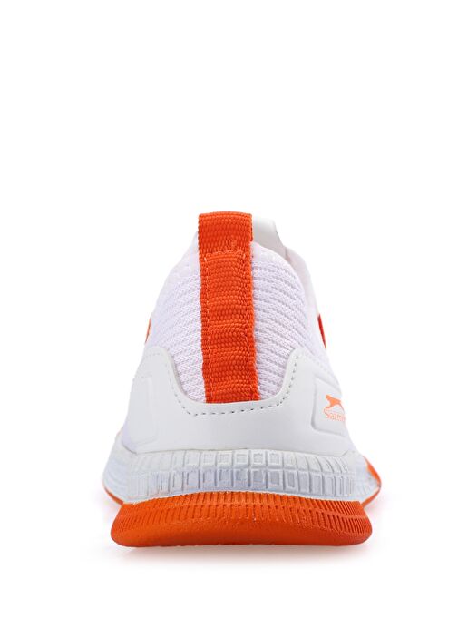 Slazenger ABENA I Kız Çocuk Sneaker Ayakkabı Beyaz / Turuncu - Görsel 7