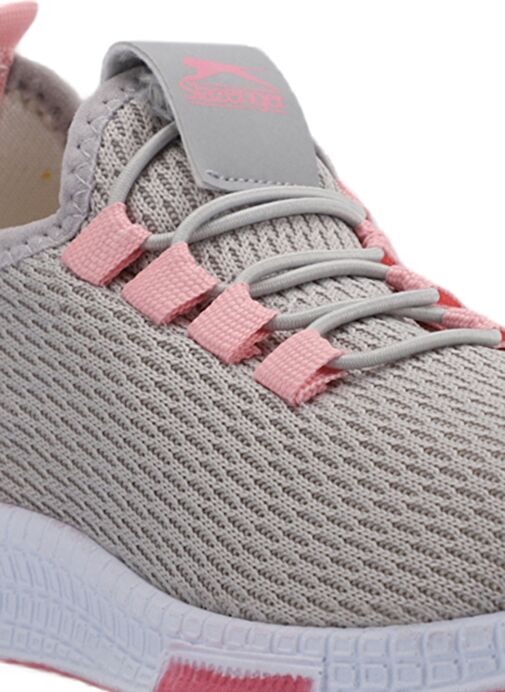 Slazenger ABENA I Kız Çocuk Sneaker Ayakkabı Gri / Pembe - Görsel 5