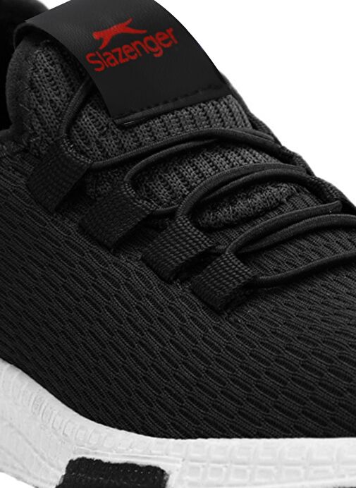 Slazenger ABENA I Erkek Çocuk Sneaker Ayakkabı Siyah / Kırmızı - Görsel 5