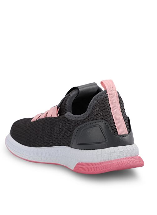 Slazenger ABENA I Kız Çocuk Sneaker Ayakkabı Koyu Gri / Pembe - Görsel 4