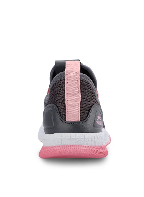Slazenger ABENA I Kız Çocuk Sneaker Ayakkabı Koyu Gri / Pembe - Görsel 7