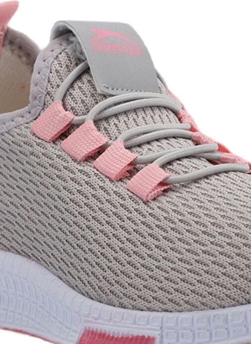 Slazenger ABENA I Kız Çocuk Sneaker Ayakkabı Gri / Pembe - Görsel 5