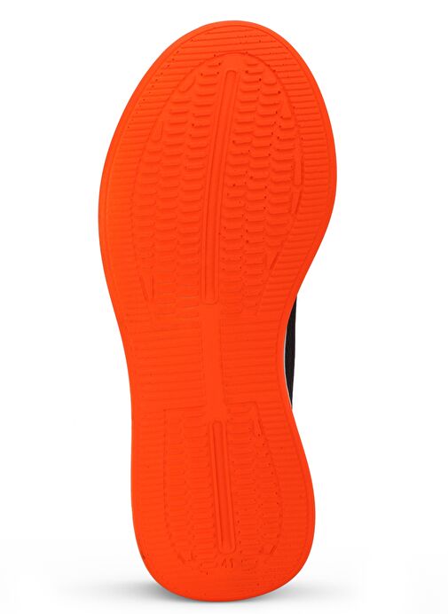 Slazenger ABENA I Erkek Sneaker Ayakkabı Koyu Gri / Turuncu - Görsel 8