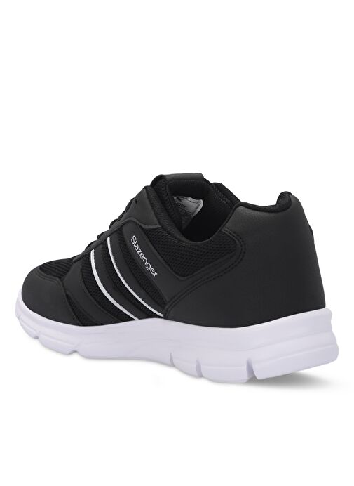 Slazenger EFRAT Erkek Sneaker Ayakkabı Siyah / Beyaz - Görsel 4
