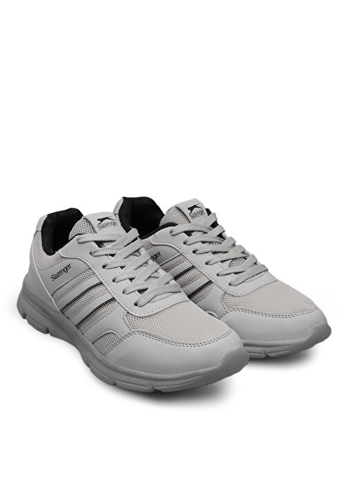 Slazenger EFRAT Erkek Sneaker Ayakkabı Gri - Görsel 3