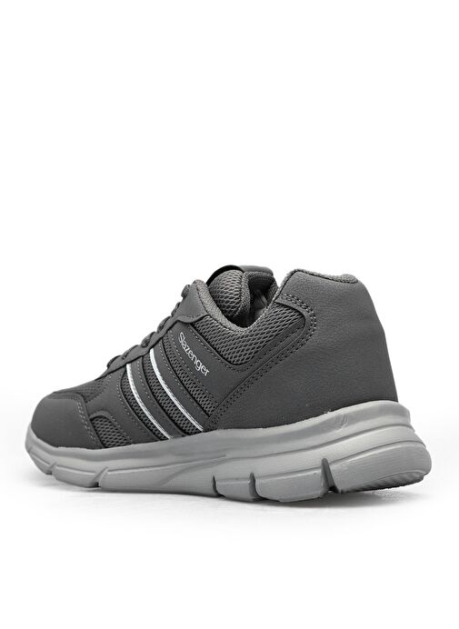 Slazenger EFRAT Erkek Sneaker Ayakkabı Koyu Gri - Görsel 4