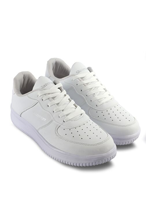 Slazenger EKUA Erkek Sneaker Ayakkabı Beyaz - Görsel 3