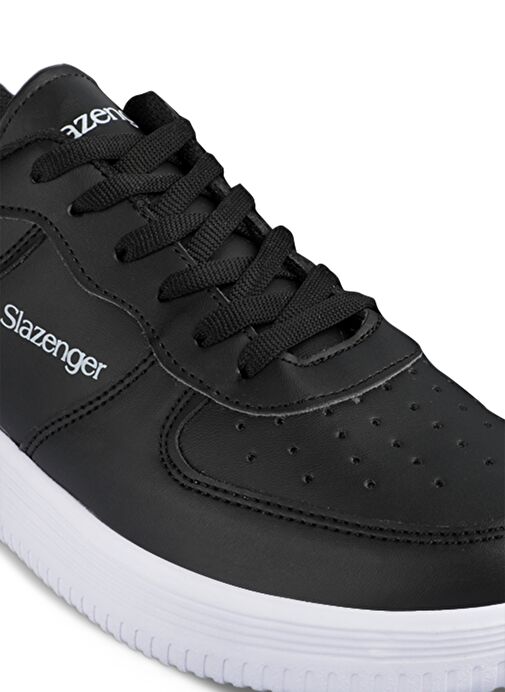 Slazenger EKUA Erkek Sneaker Ayakkabı Siyah / Beyaz - Görsel 5