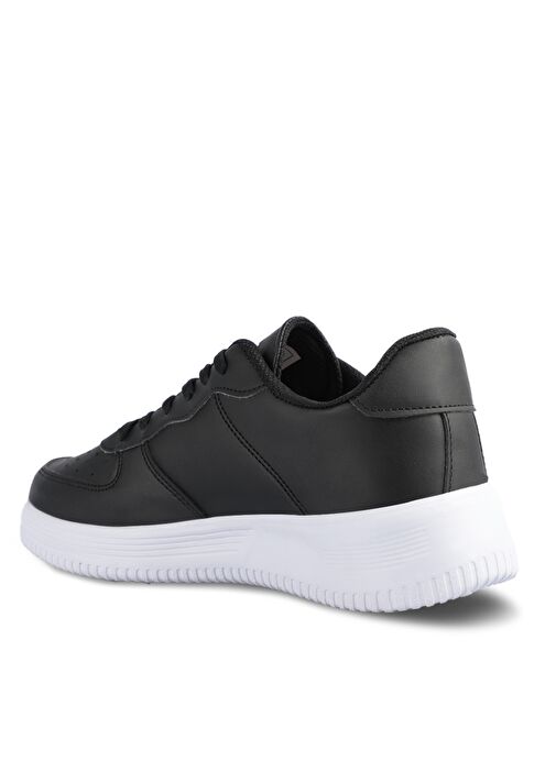 Slazenger EKUA Erkek Sneaker Ayakkabı Siyah / Beyaz - Görsel 4