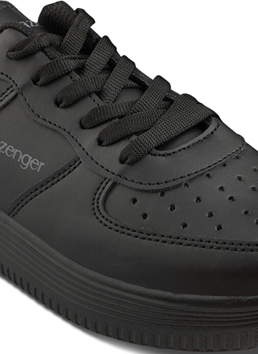 Slazenger EKUA Erkek Sneaker Ayakkabı Siyah / Siyah - Görsel 5