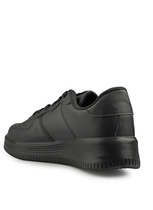 Slazenger EKUA Erkek Sneaker Ayakkabı Siyah / Siyah - Görsel 4