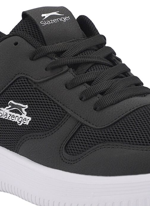 Slazenger ELIORA I Erkek Sneaker Ayakkabı Siyah / Beyaz - Görsel 5