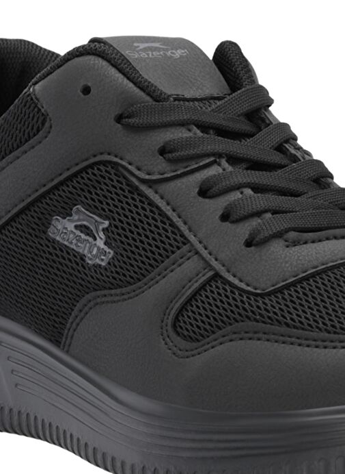 Slazenger ELIORA I Erkek Sneaker Ayakkabı Siyah / Siyah - Görsel 7