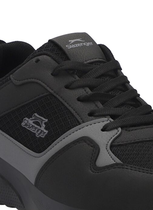 Slazenger EAGLE I Erkek Sneaker Ayakkabı Siyah / Siyah - Görsel 5
