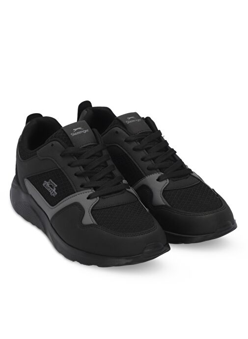 Slazenger EAGLE I Erkek Sneaker Ayakkabı Siyah / Siyah - Görsel 3