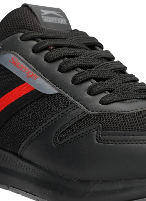 Slazenger FRANJO Erkek Sneaker Ayakkabı Siyah / Siyah - Görsel 5