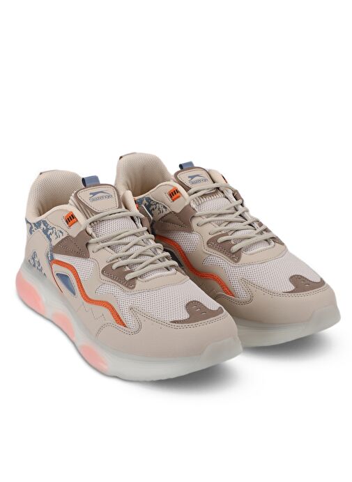 Slazenger FUNKY IN Erkek Sneaker Ayakkabı Bej - Görsel 3