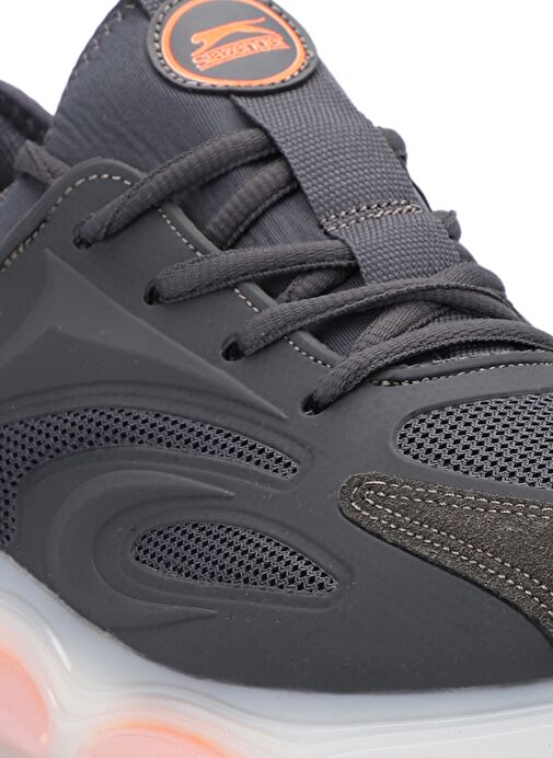 Slazenger BANDERS IN Erkek Sneaker Ayakkabı Koyu Gri - Görsel 5