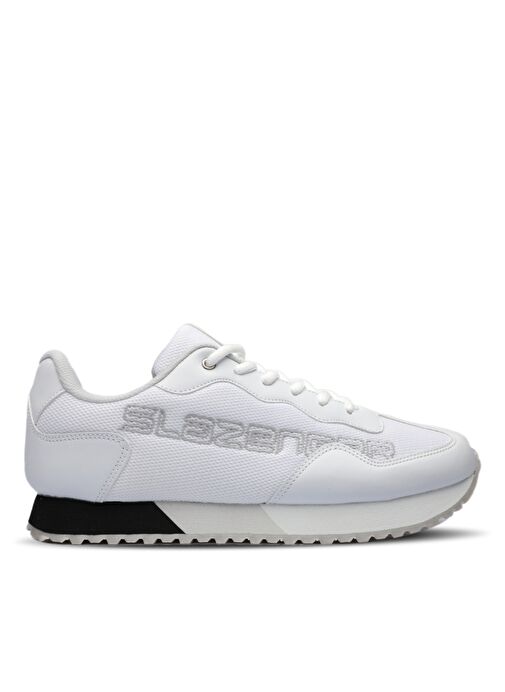 Slazenger BAXTER I Erkek Sneaker Ayakkabı Beyaz - Görsel 2