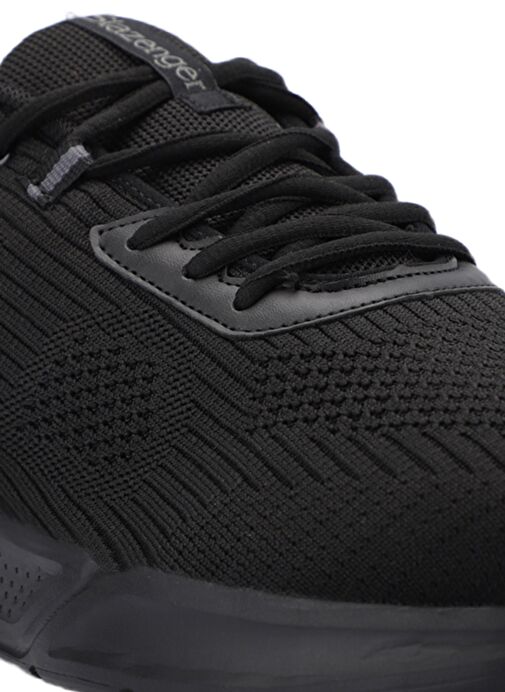 Slazenger BEHRUZ Erkek Sneaker Ayakkabı Siyah / Siyah - Görsel 5
