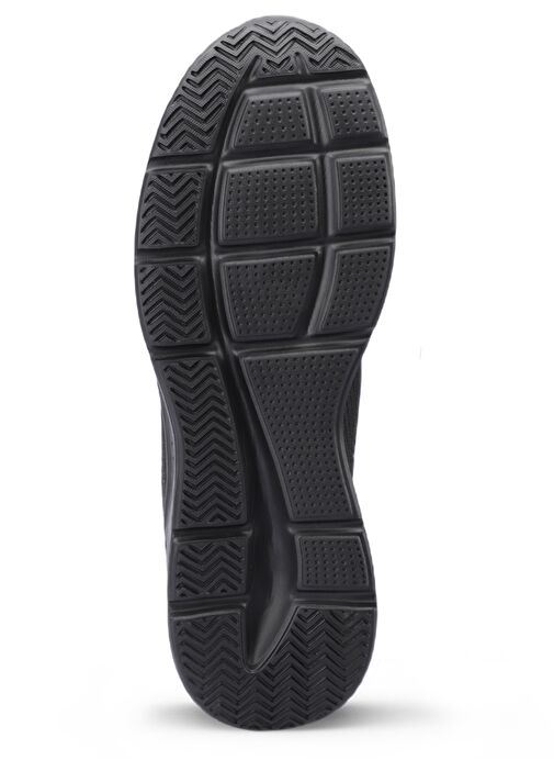 Slazenger BEHRUZ Erkek Sneaker Ayakkabı Siyah / Siyah - Görsel 8