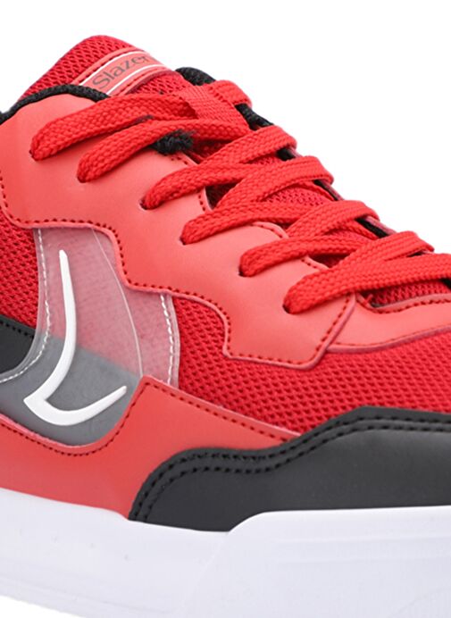 Slazenger BARBRO Erkek Sneaker Ayakkabı Kırmızı - Görsel 5