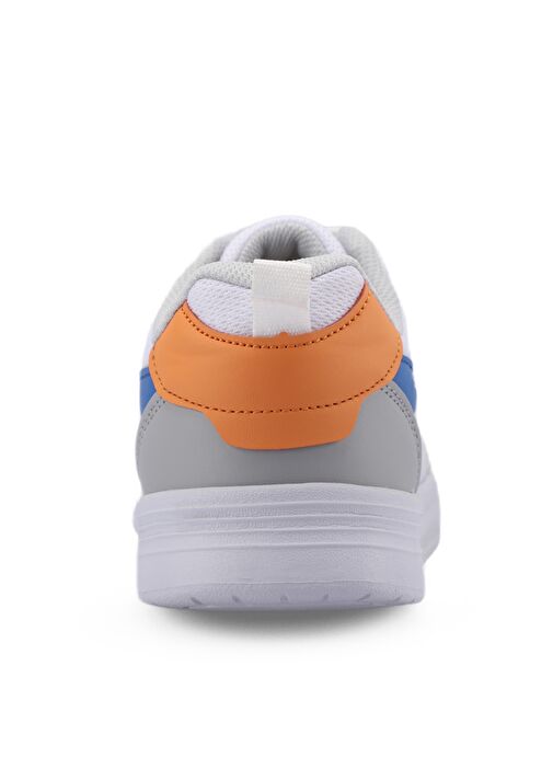 Slazenger BARBRO Kadın Sneaker Ayakkabı Beyaz / Turuncu - Görsel 7