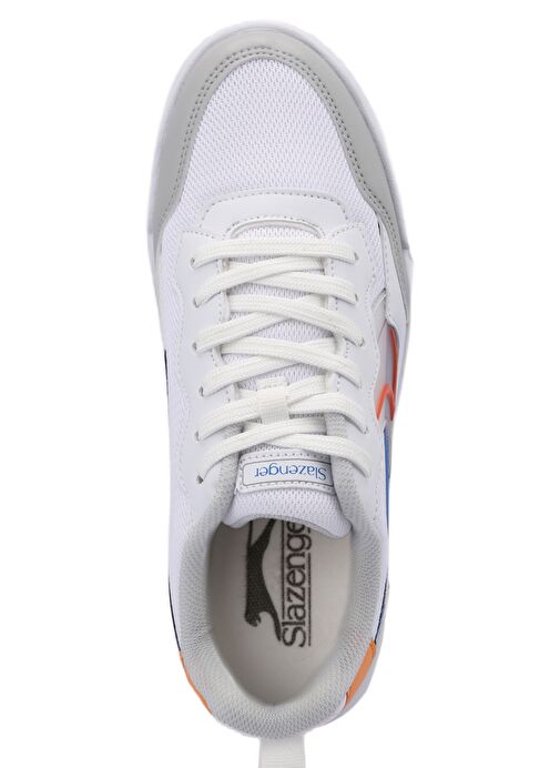 Slazenger BARBRO Kadın Sneaker Ayakkabı Beyaz / Turuncu - Görsel 6