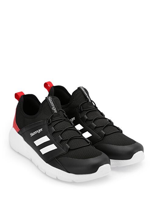 Slazenger BERLIN I Erkek Sneaker Ayakkabı Siyah / Beyaz - Görsel 3