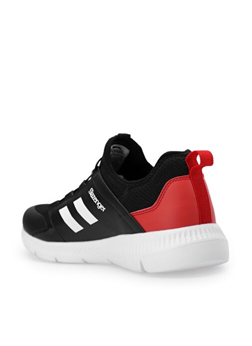 Slazenger BERLIN I Kadın Sneaker Ayakkabı Siyah / Beyaz - Görsel 4