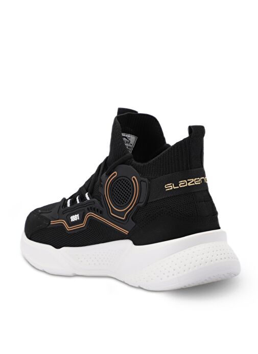 Slazenger BEYOND Erkek Sneaker Ayakkabı Siyah / Beyaz - Görsel 4
