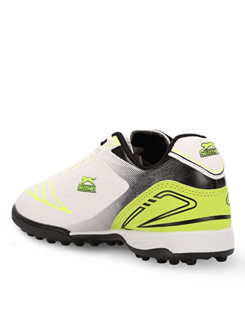 Slazenger DANGER I HS Erkek Futbol Ayakkabı Beyaz / Yeşil - Görsel 4