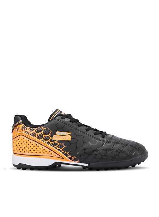 Slazenger DANGER I HS Erkek Çocuk Futbol Ayakkabı Siyah / Turuncu - Görsel 2