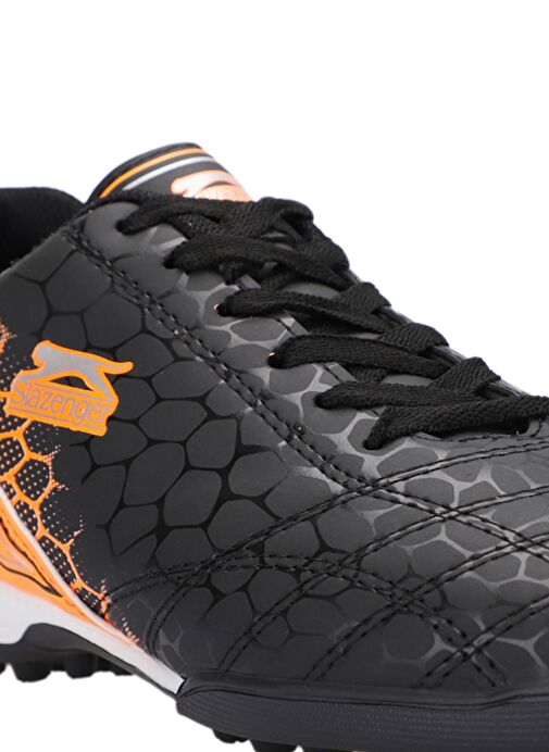 Slazenger DANGER I HS Erkek Çocuk Futbol Ayakkabı Siyah / Turuncu - Görsel 5