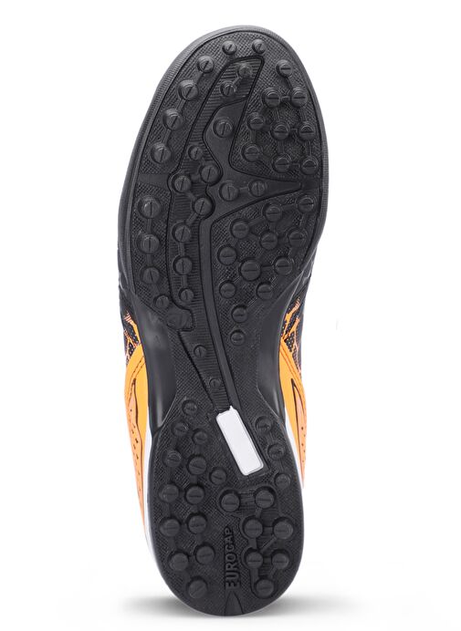 Slazenger DANGER I HS Erkek Çocuk Futbol Ayakkabı Siyah / Turuncu - Görsel 8