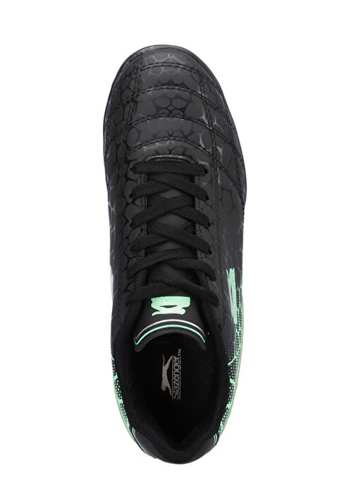 Slazenger DANGER I HS Erkek Çocuk Futbol Ayakkabı Siyah / Yeşil - Görsel 6