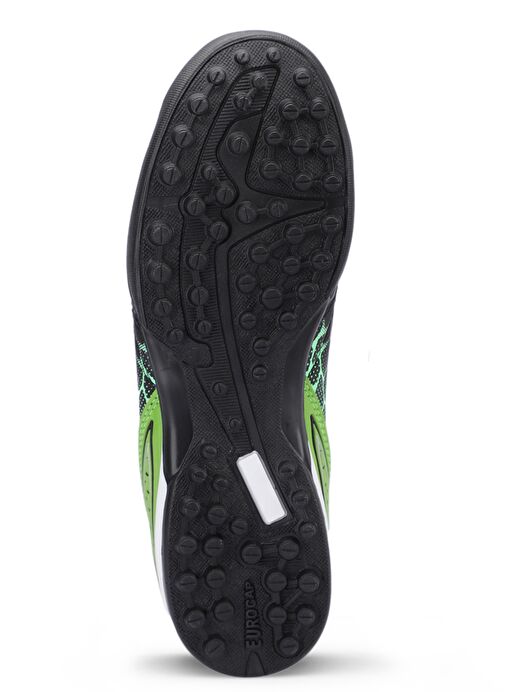 Slazenger DANGER I HS Erkek Çocuk Futbol Ayakkabı Siyah / Yeşil - Görsel 8