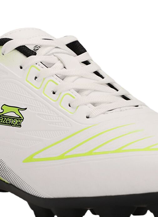 Slazenger DANGER I KR Erkek Futbol Ayakkabı Beyaz / Yeşil - Görsel 5