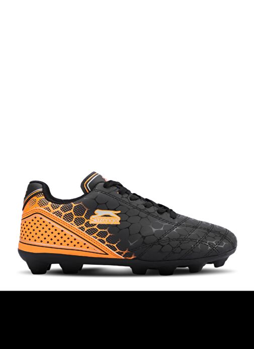 Slazenger DANGER I KRP Erkek Çocuk Futbol Ayakkabı Siyah / Turuncu - Görsel 2
